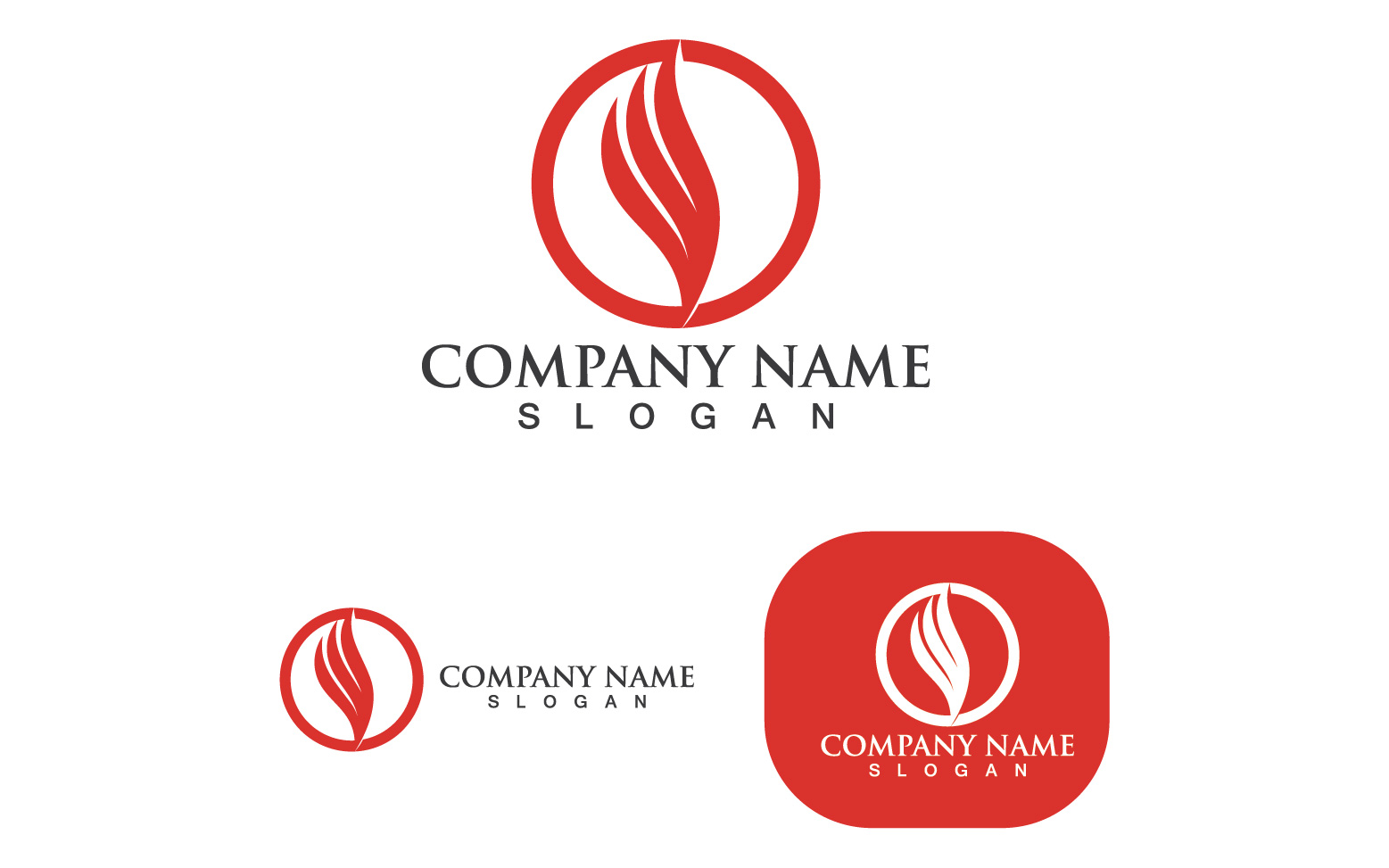 Template #236167 Fire Abstract Webdesign Template - Logo template Preview