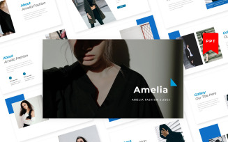 Amelia Fashion PowerPoint Template