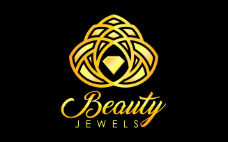 Beauty Jewels Logo Template
