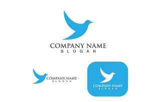 Bird Dove Logo Template V1