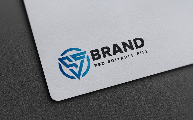 Logo on a White Paper Mockup Psd Product Mockup
