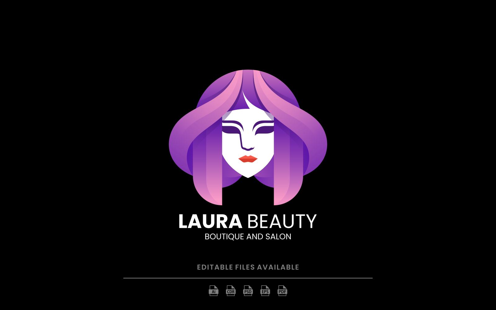 Beauty Gradient Logo Style