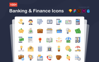 Banking and Finance Icons