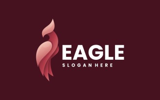 Eagle Color Gradient Logo Style