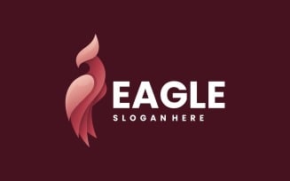 Eagle Color Gradient Logo Style