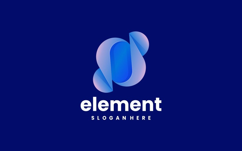 Element Gradient Logo Style Logo Template