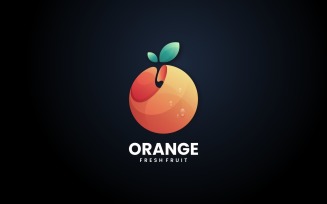 Orange Gradient Logo Design