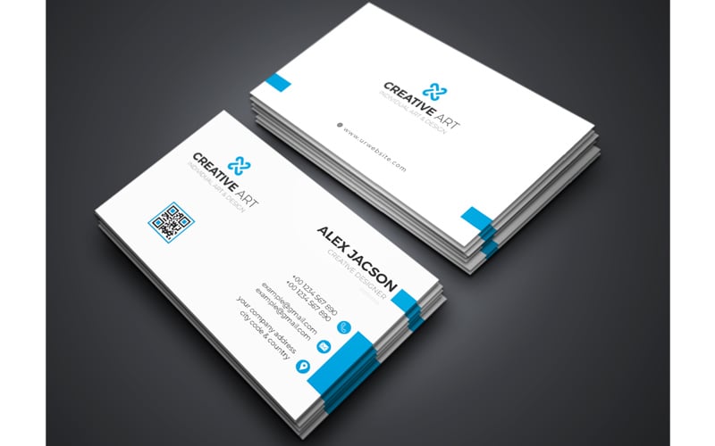 Template #236432 Card Corporate Webdesign Template - Logo template Preview