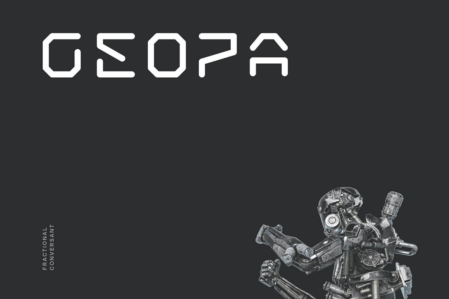 Geopa Futuristic Tech Font