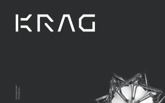 Krag Futuristic Tech Font
