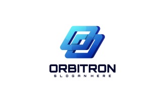 Orbit Gradient Logo Style