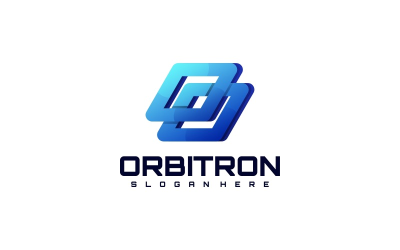 Orbit Gradient Logo Style Logo Template