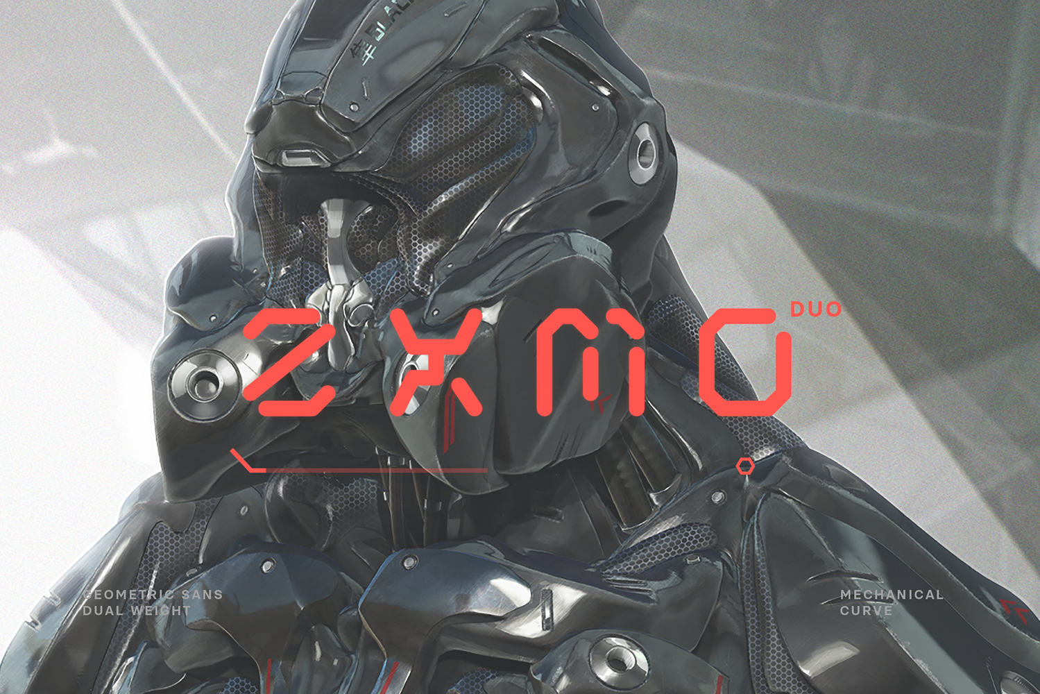 ZXMO Futuristic Tech Font