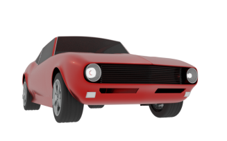 Chevrolet Camaro SS Coupe 3D Model