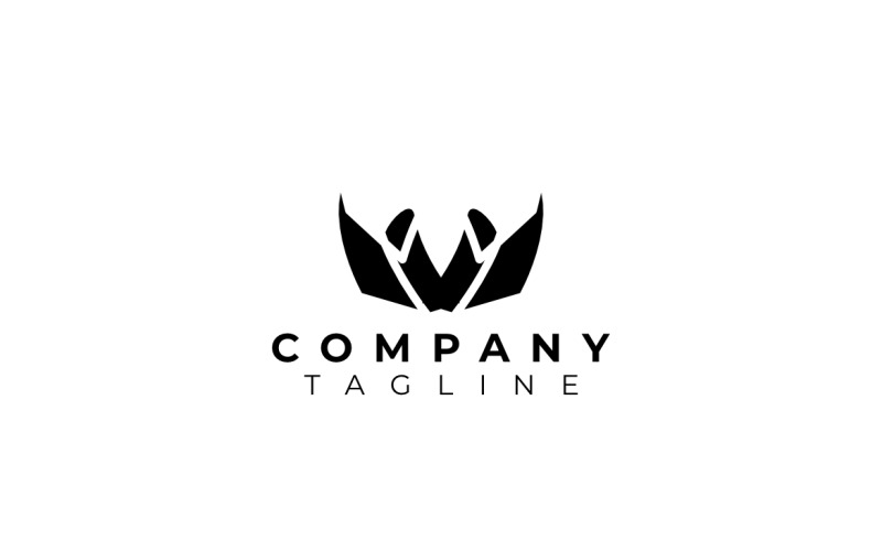 Letter MV Monogram Clever Logo Logo Template