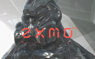 ZXMO Futuristic Tech Font