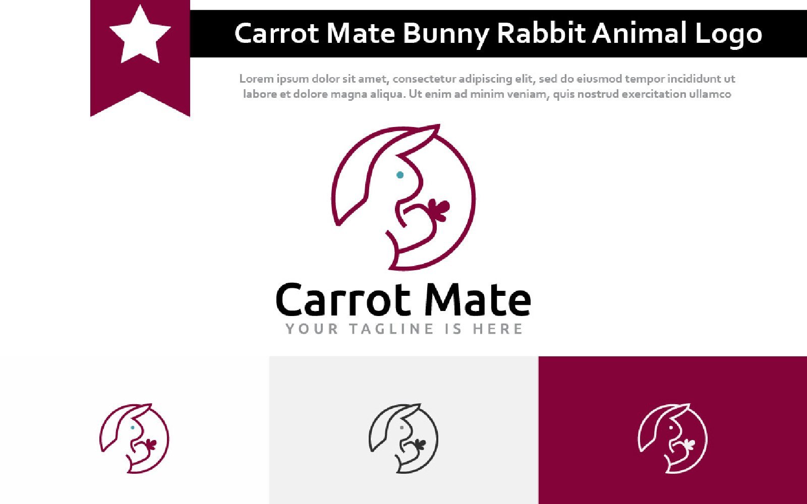 Kit Graphique #236602 Carrot Mate Divers Modles Web - Logo template Preview