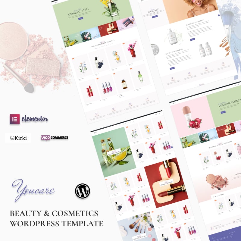 Template #236677 Cosmetics Skincare Webdesign Template - Logo template Preview