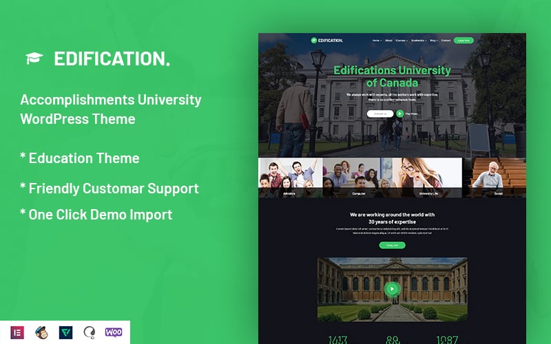 Template #236851 Education Theme Webdesign Template - Logo template Preview