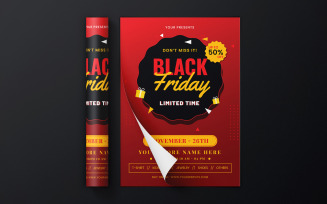 Attractive Black Friday Flyer Template