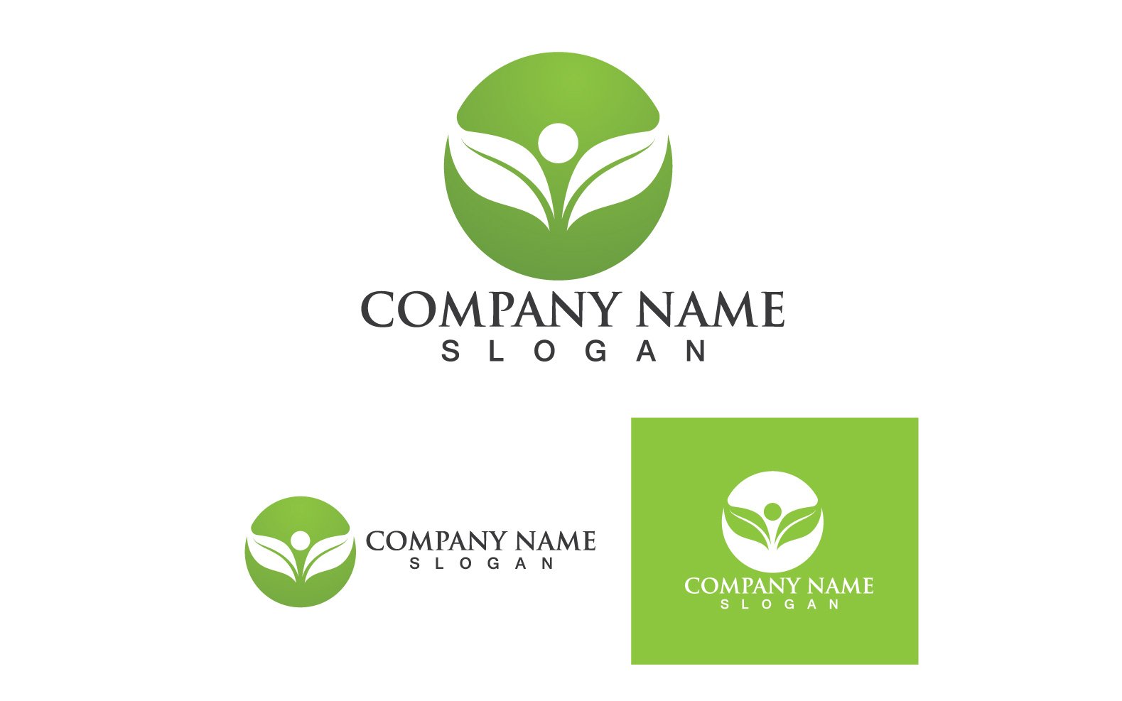 Template #237067 Leaf Nature Webdesign Template - Logo template Preview