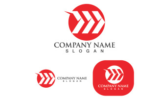 Arrow Faster Business Logo And Symbol V2