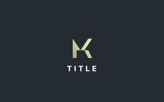 Luxury Elegant Letter K Letter Monogram Logo