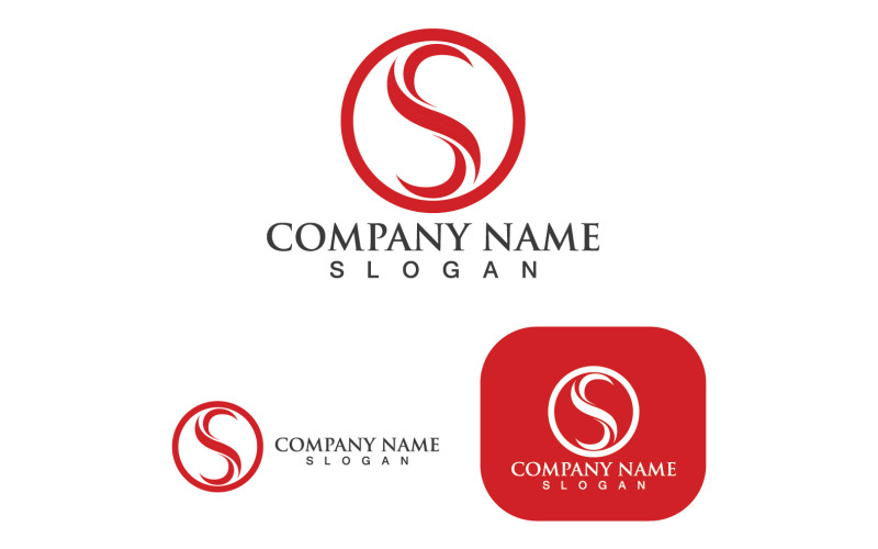 S letter Business Logo And Symbol V1 Logo Template