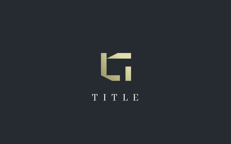 Luxury Elegant Letter Square G Monogram Logo Logo Template