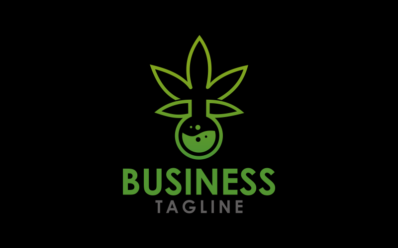 cannabis labs logo template Logo Template