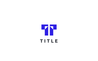 Vibrant Geometrical T Tech Business Logo