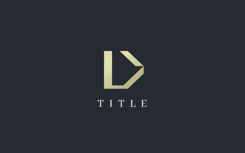 Luxury Prestigious Letter D Monogram Logo Logo Template