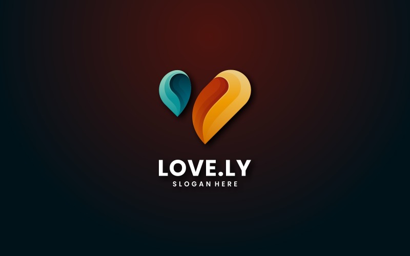 Lovely Color Gradient Logo Logo Template