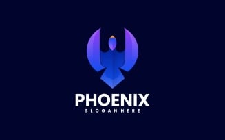 Phoenix Color Gradient Logo