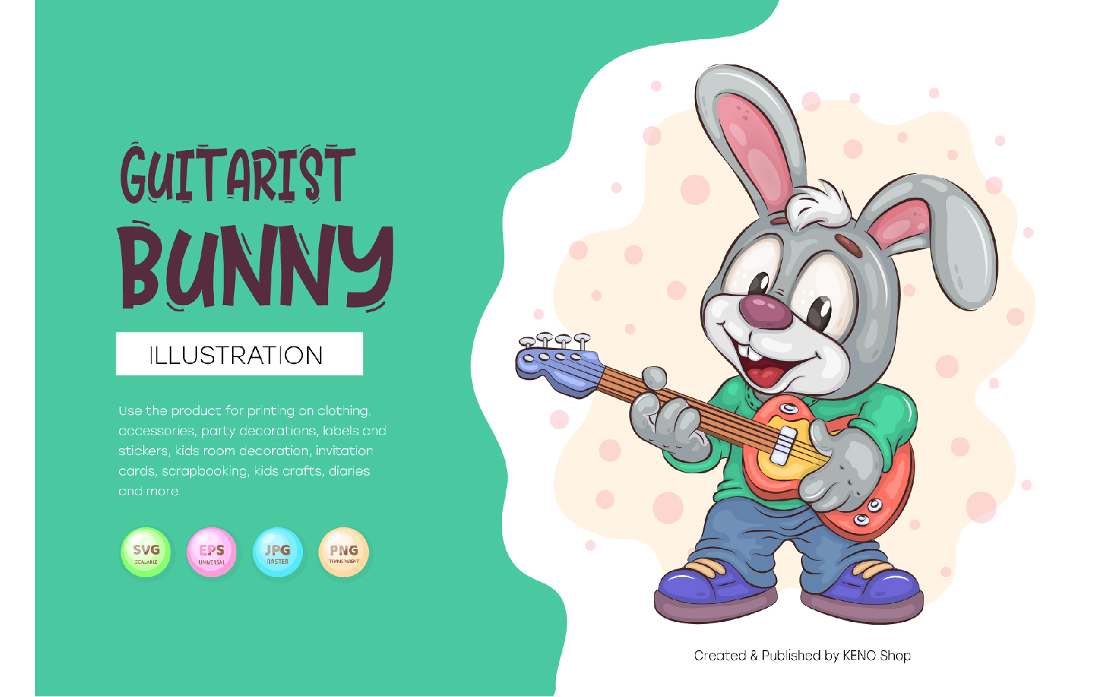 Kit Graphique #237561 Cartoon Bunny Divers Modles Web - Logo template Preview