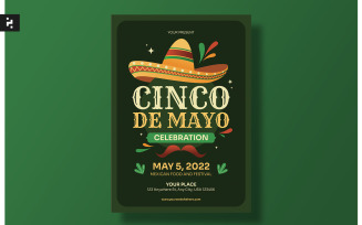 Cinco De Mayo Fiesta Flyer Template
