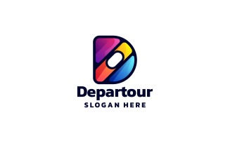 Letter D Colorful Logo Design