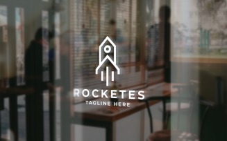 Rocket Real Estate Professional Logo