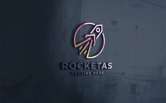 Rocketas Professional Logo