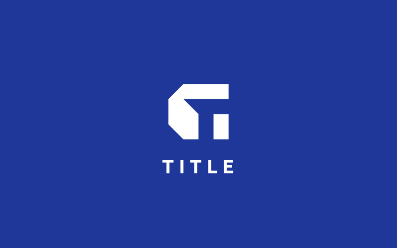 Vibrant Geometrical G Blue Tech Colorful Logo Logo Template