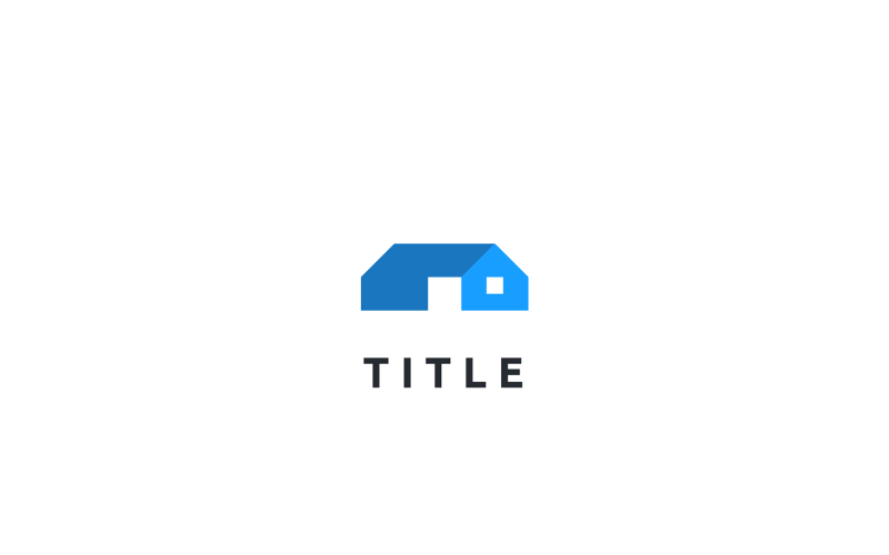 Vibrant Geometrical Property Phone House Tech Business Logo Logo Template