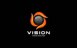 Vision Gradient Logo Design