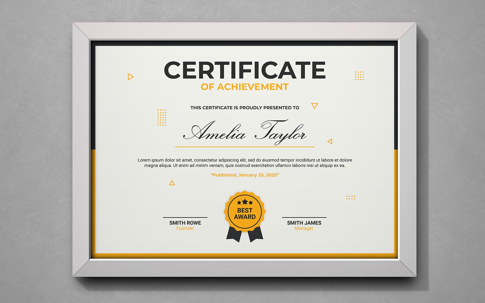 Template #237609 Achievement Award Webdesign Template - Logo template Preview