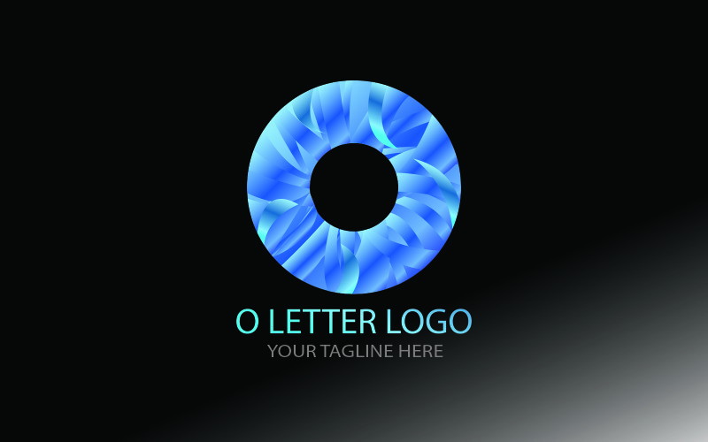 O Letter Logo For All Names Start In O Letter Logo Template