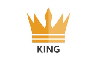 Crown Logo Template Vector Icon V15