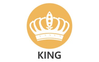 Crown Logo Template Vector Icon V20