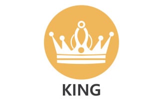 Crown Logo Template Vector Icon V22