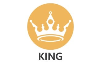 Crown Logo Template Vector Icon V23