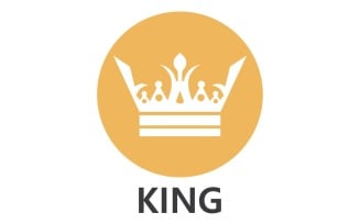 Crown Logo Template Vector Icon V24