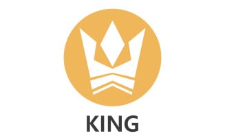 Crown Logo Template Vector Icon V27